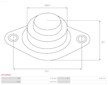 Kryt startéru, karburátor AS-PL SRS3059S