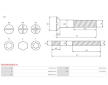 Svorník startéru AS-PL SRS3083S (BULK)