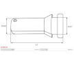 Těsnění startéru AS-PL SRS6052S