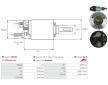 Elektromagnetický spínač pre żtartér AS-PL SS0198