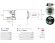 Elektromagnetický spínač pre żtartér AS-PL SS0341P