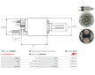 Elektromagnetický spínač pre żtartér AS-PL SS0348S