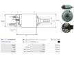 Elektromagnetický spínač pre żtartér AS-PL SS1060(DELCO)