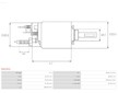 Elektromagnetický spínač, startér AS-PL SS5191S