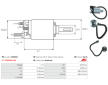 Elektromagnetický spínač pre żtartér AS-PL SS5226S