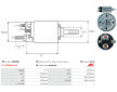 Elektromagnetický spínač pre żtartér AS-PL SS5290S
