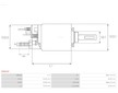 Elektromagnetický spínač, startér AS-PL SS6020