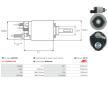 Elektromagnetický spínač pre żtartér AS-PL SS6172S