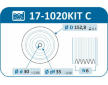 Sada remenice, klikova hridel IJS GROUP 17-1020KIT C