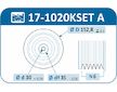 Sada remenice, klikova hridel IJS GROUP 17-1020KSET A