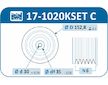 Sada remenice, klikova hridel IJS GROUP 17-1020KSET C