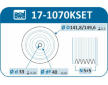 Sada remenice, klikova hridel IJS GROUP 17-1070KSET