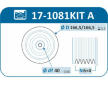 Sada remenice, klikova hridel IJS GROUP 17-1081KIT A