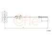 Tažné lanko, parkovací brzda COFLE 17.0689