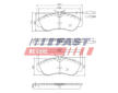 Sada brzdových destiček, kotoučová brzda FAST FT29012