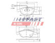 Sada brzdových destiček, kotoučová brzda FAST FT29165
