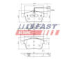 Sada brzdových destiček, kotoučová brzda FAST FT29166