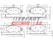 Sada brzdových destiček, kotoučová brzda FAST FT29547