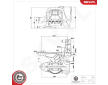 Ulożenie motora ESEN SKV 75SKV077