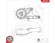 Zaveseni motoru ESEN SKV 75SKV091