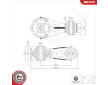 Zaveseni motoru ESEN SKV 75SKV136