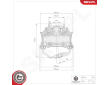 Zaveseni motoru ESEN SKV 75SKV168