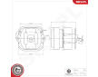 Zaveseni motoru ESEN SKV 75SKV254