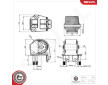 Zaveseni motoru ESEN SKV 75SKV336