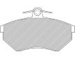 Sada brzdových destiček, kotoučová brzda FERODO RACING FCP775R