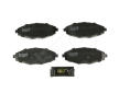 Sada brzdových destiček, kotoučová brzda HART 248 879