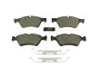 Sada brzdových destiček, kotoučová brzda HART 256 500