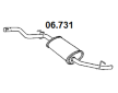 Koncový tlmič výfuku NOVAK 06.731