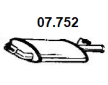 Koncový tlmič výfuku NOVAK 07.752