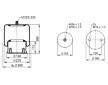 Mech, pneumatické odpružení CONTITECH AIR SPRING 4786 N P22