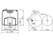 Mech, pneumatické odpružení CONTITECH AIR SPRING 4884 N1 P06