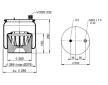 Mech, pneumatické odpružení CONTITECH AIR SPRING 6122 N P46