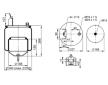 Mech, pneumatické odpružení CONTITECH AIR SPRING 6607 N P01