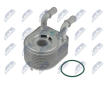 Olejový chladič, motorový olej NTY CCL-RE-009
