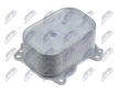 Olejový chladič, motorový olej NTY CCL-VW-067