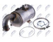 Filter sadzí/pevných častíc výfukového systému NTY DPF-CT-005
