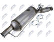 Filter sadzí/pevných častíc výfukového systému NTY DPF-PE-012