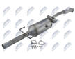 Filtr pevnych castic, vyfukovy system NTY DPF-PL-009