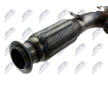 Filtr pevnych castic, vyfukovy system NTY DPF-VW-009