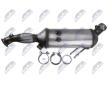 Filtr pevnych castic, vyfukovy system NTY DPF-VW-010