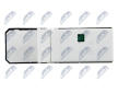 Spínač, zvedací zařízení oken NTY EWS-SU-004