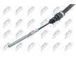 żażné lanko parkovacej brzdy NTY HLR-CT-030