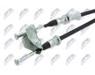 żażné lanko parkovacej brzdy NTY HLR-PL-017