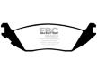 Sada brzdových destiček, kotoučová brzda EBC Brakes DP41639R