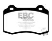 Sada brzdových destiček, kotoučová brzda EBC Brakes DP61788