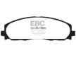 Sada brzdových destiček, kotoučová brzda EBC Brakes DP61888